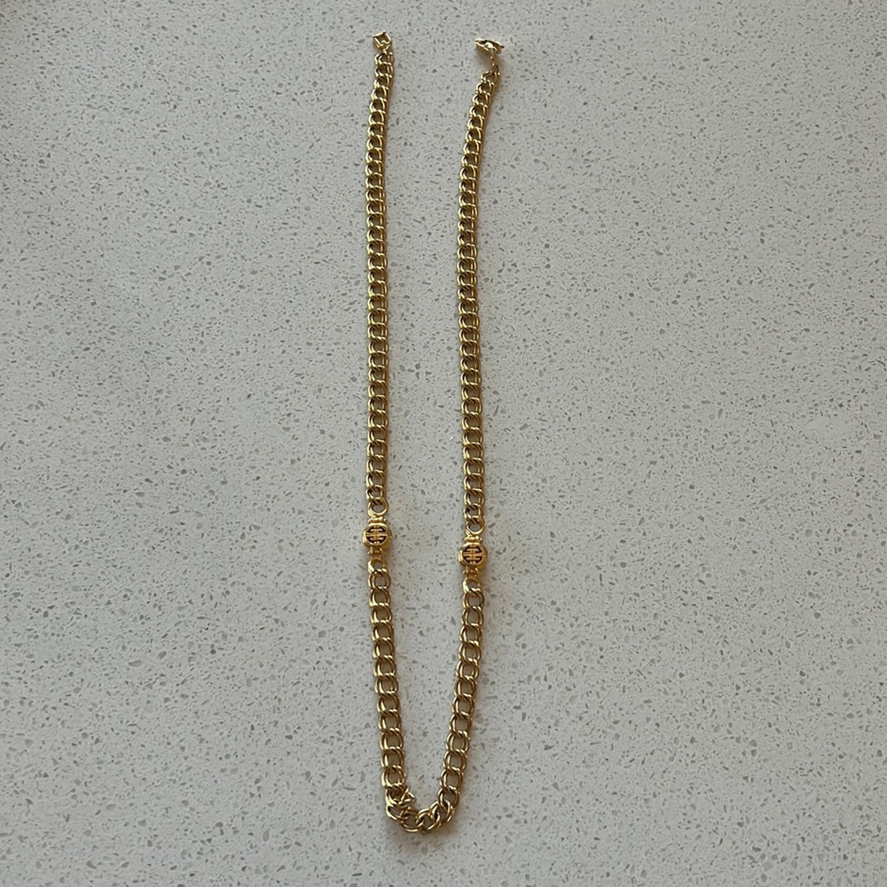 Givenchy 22” Necklace in Gold Tone…Authenticity stamp on the enclosure